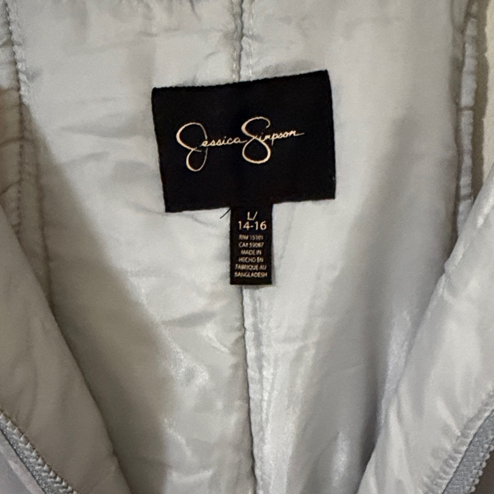 Jessica Simpson Kids Overalls in Soft Gray - Picture 5 of 6